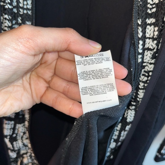 Save the Queen! Black Jacket Dress - Picture 15 of 16